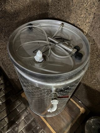 Depósito de acero inoxidable