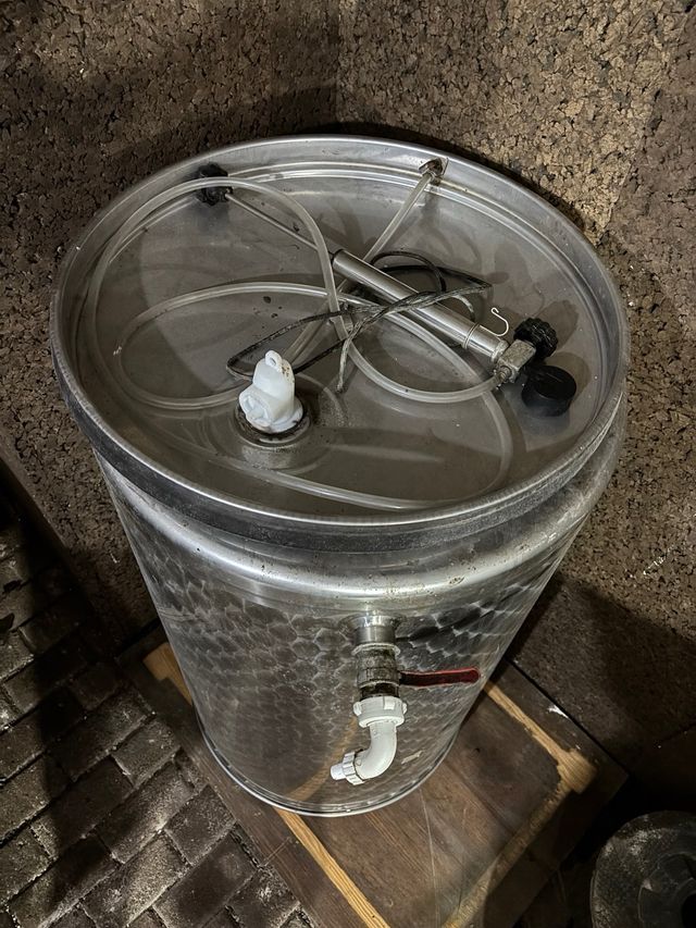 Depósito de acero inoxidable