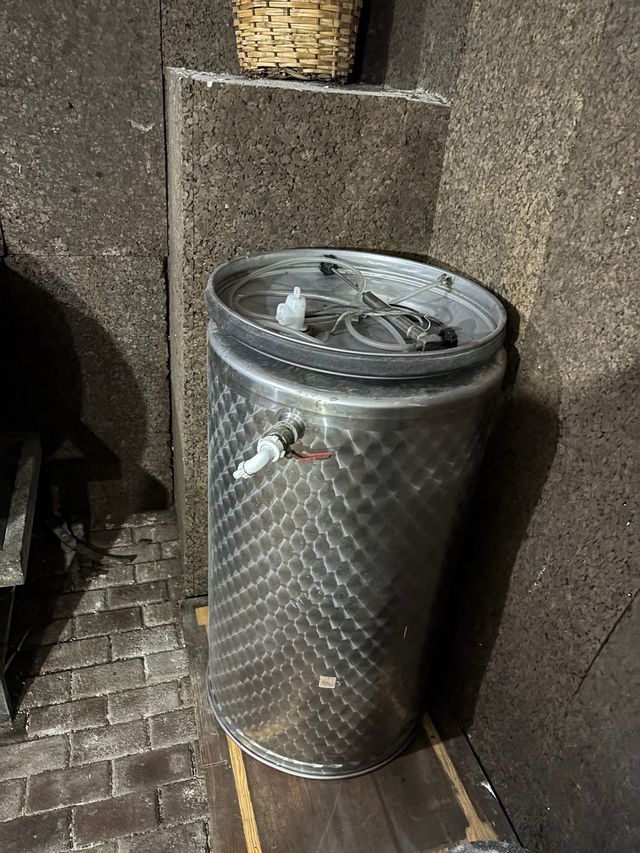 Depósito de acero inoxidable