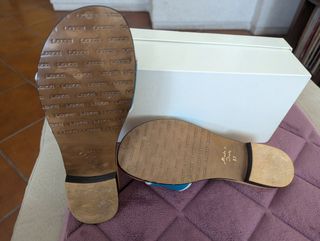 Ciabatte Luciana Lozzi - Turchese 37