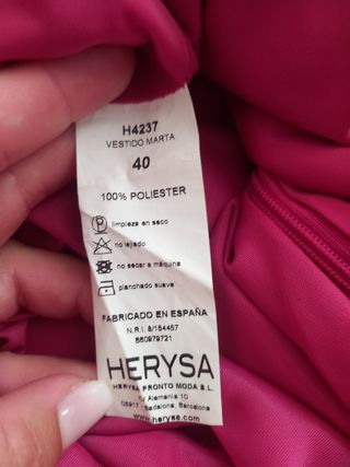 Vestido top queens fucsia