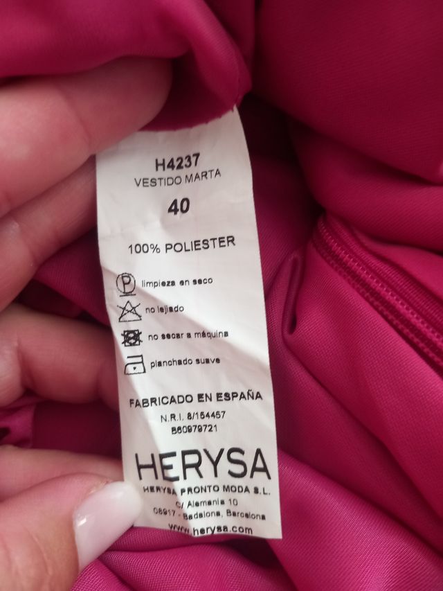 Vestido top queens fucsia