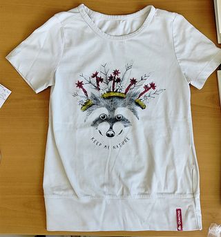 CMP t-shirt e Quechua t-shirt 8-10 anni