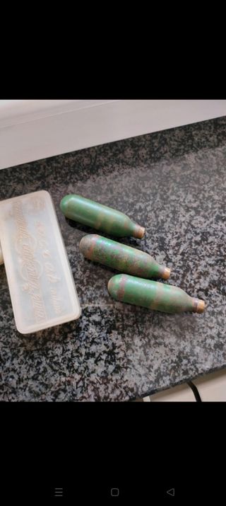 12 Fiale CO2 per sifone - Usate