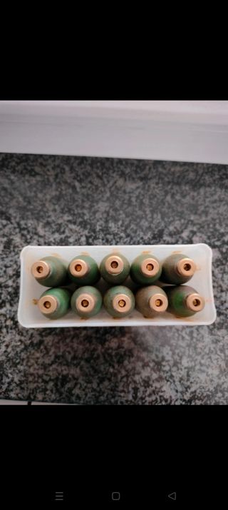 12 Fiale CO2 per sifone - Usate