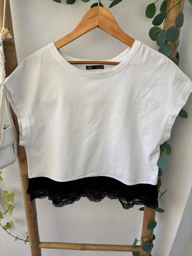 Camiseta mujer Zara