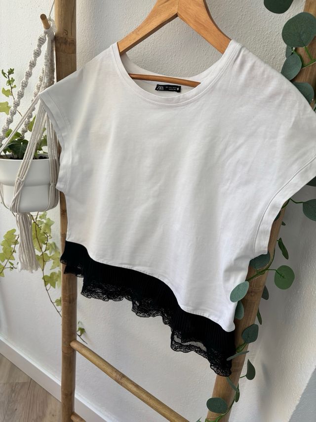 Camiseta mujer Zara