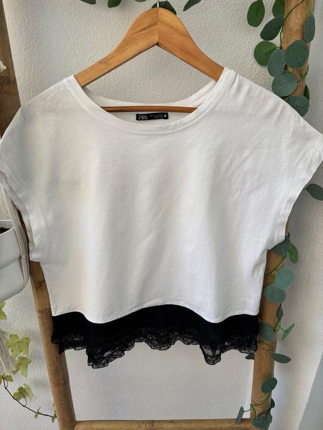 Camiseta mujer Zara