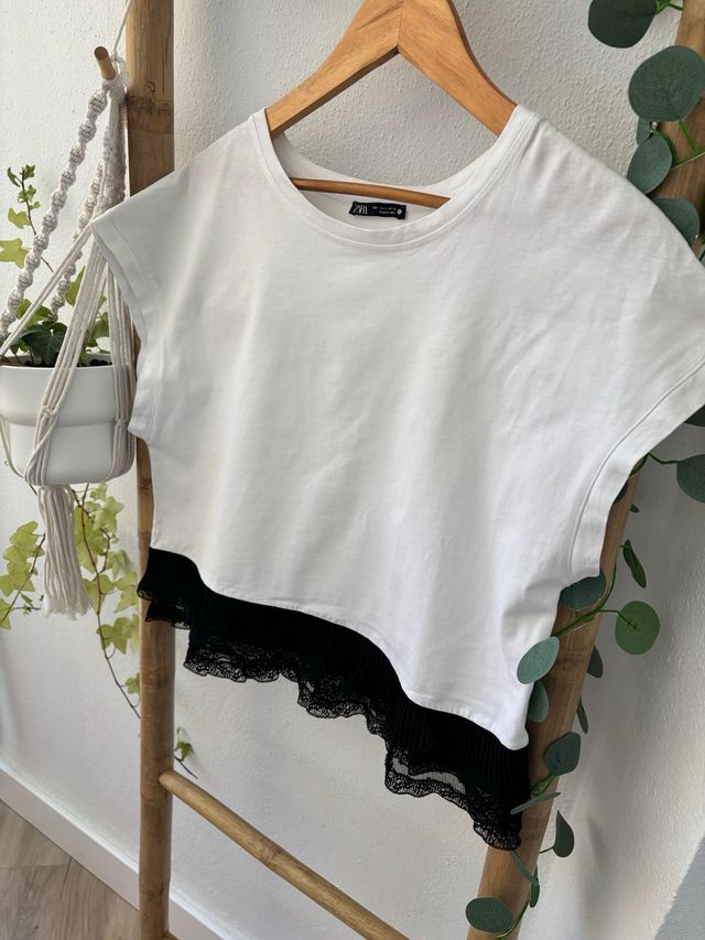 Camiseta mujer Zara