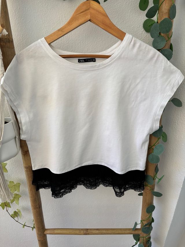 Camiseta mujer Zara