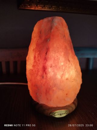 Lámpara sal vintage - Madera