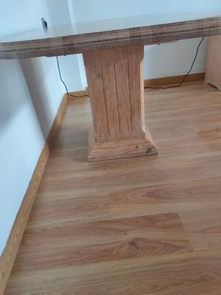 Mesa Comedor Madera - Estilo Rústico