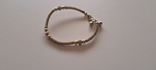 2 Pulseras PANDORA Plata/Dorado
