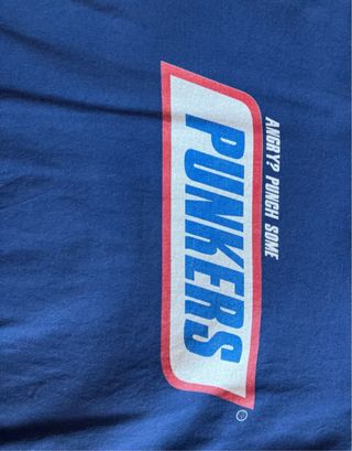 T-Shirt Punker's blu