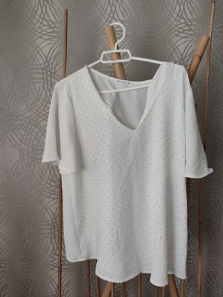 Blusa Encuentro blanca T-L