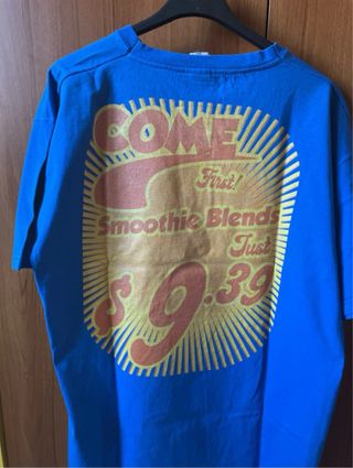 T-Shirt Blu Vintage Smoothie