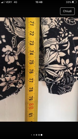 Abito a pantaloncino Red Queen tg M