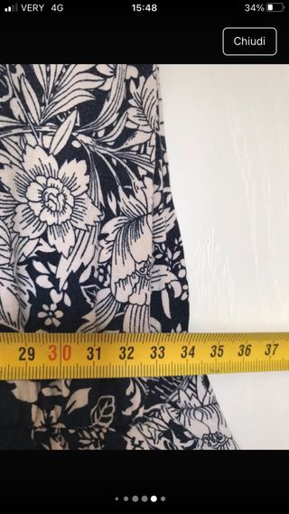 Abito a pantaloncino Red Queen tg M