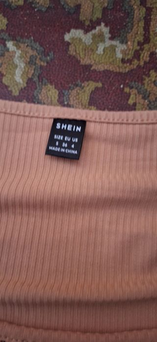 Blusa SHEIN beige talla S