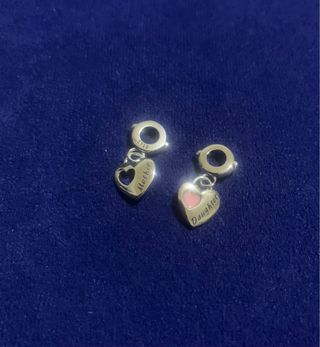 Charm dije Madre Hija Plata pulsera Pandora collar