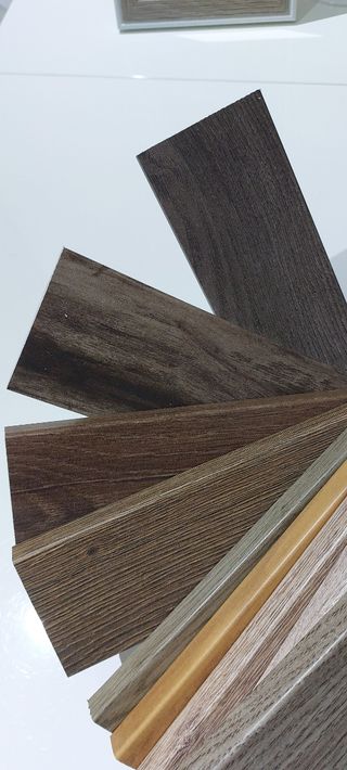 Rodapie pvc varios colores