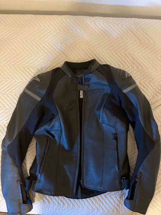 Cazadora moto piel Alpinestars Stella