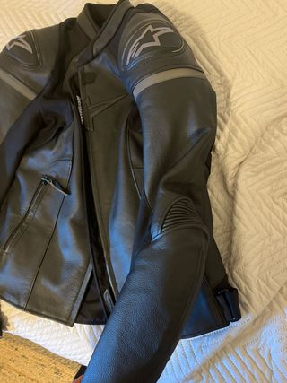 Cazadora moto piel Alpinestars Stella