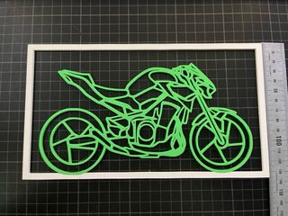 Cuadro Kawasaki Z900 - Decoración moto
