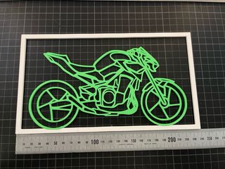 Cuadro Kawasaki Z900 - Decoración moto
