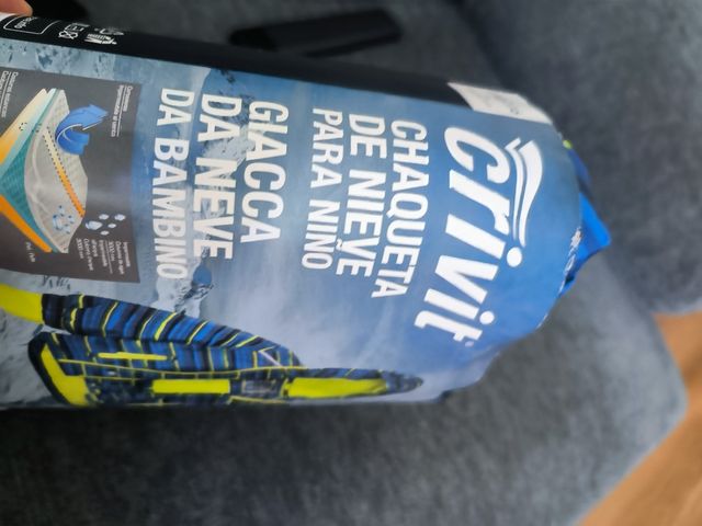 Chaqueta Nieve Niño Crivit 110/116