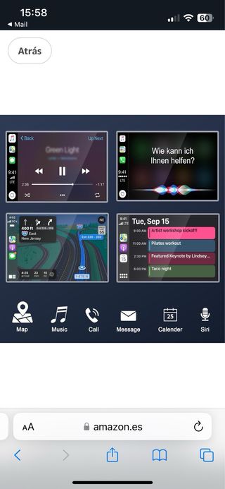 Adaptador Carplay inalámbrico USB/Type-C