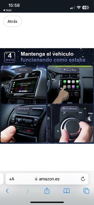 Adaptador Carplay inalámbrico USB/Type-C