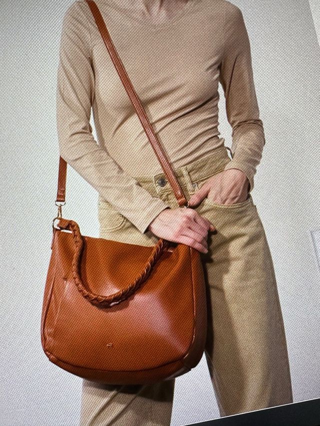 Borsa marrone nuova: a mano & tracolla