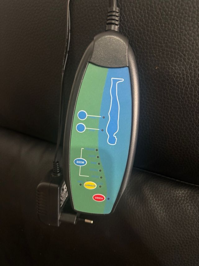 Sillón masaje piel sintética negro