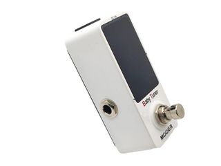 PEDAL AFINADOR GUITARRA ELECTRICA/BAJO MOOER BABY TUNER BLANCO