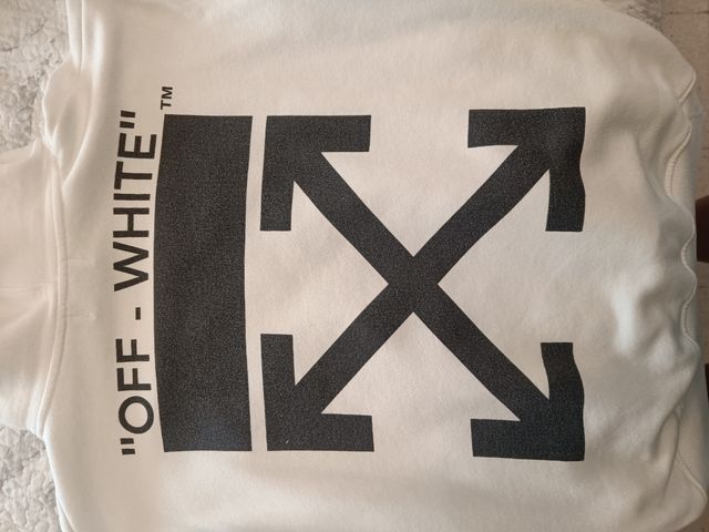 Sudadera Off-White blanca