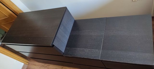 2 Mesitas + Cómoda IKEA - Negro