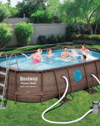 Piscina Bestway Ovalada 4,27x2,5x1m