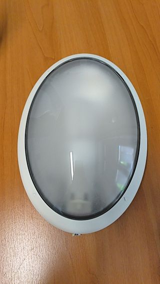 Plafoniera Goccia Jack ovale bianca