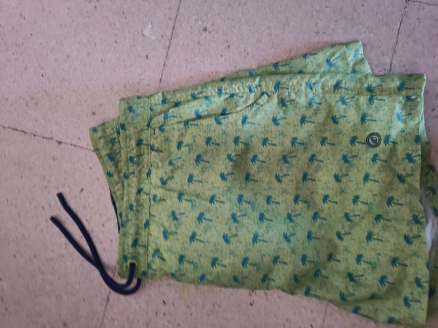 Bañador Pull&Bear verde - Talla L