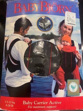 BABYBJÖRN Baby Carrier Active - Portabebés