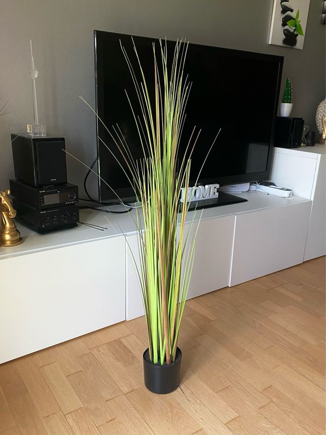 Planta artificial hierba