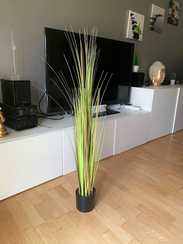 Planta artificial hierba