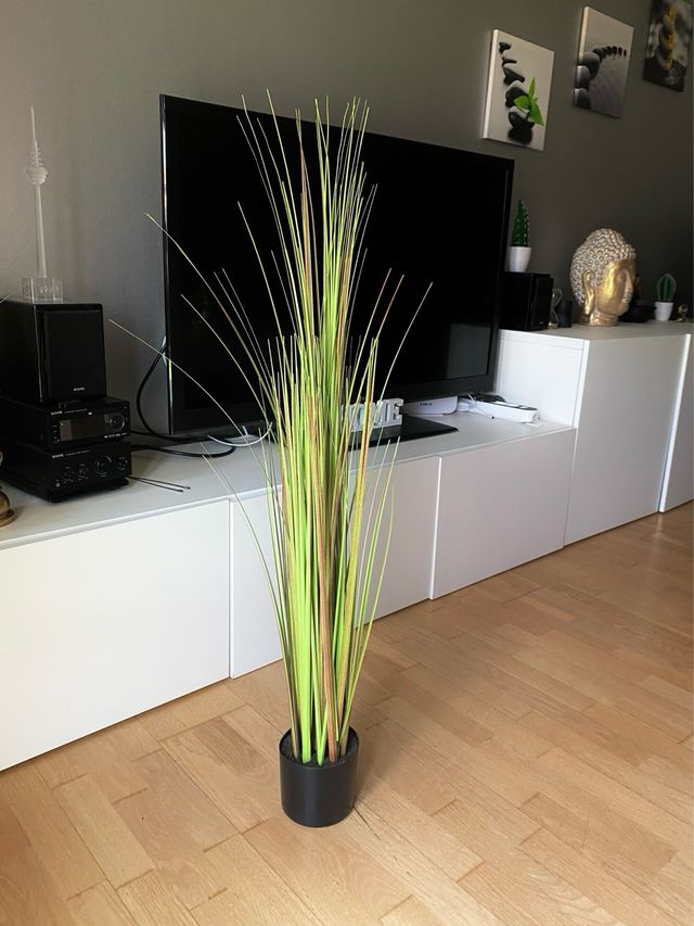 Planta artificial hierba