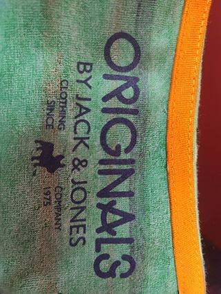 Camiseta Jack Jones rayas multicolor talla S