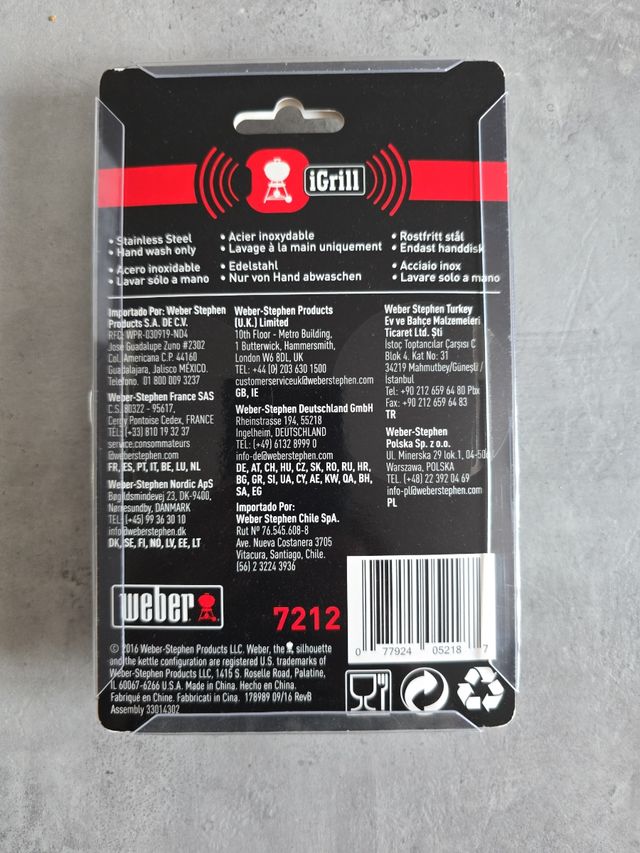Weber iGrill - Sonda Temperatura