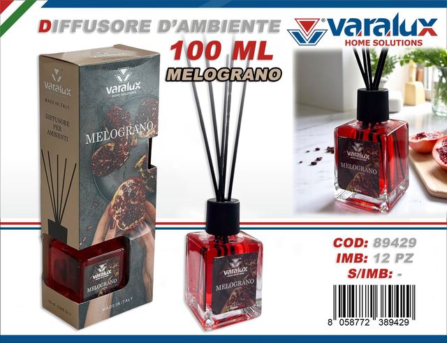 12 pezzi diffusore 100ml Melograno
