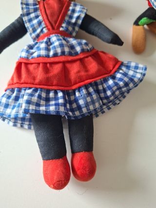 Bambole vintage fatte a mano