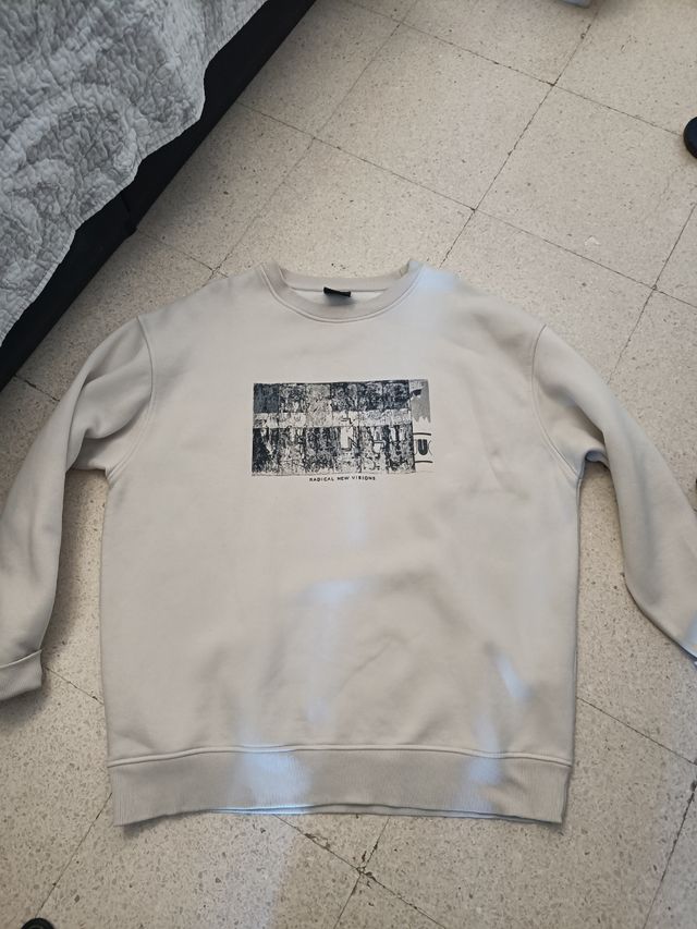 Sudadera Pull&Bear beige