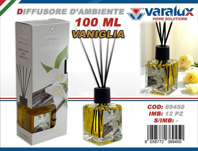 12 pezzi diffusore 100ml Vaniglia 
